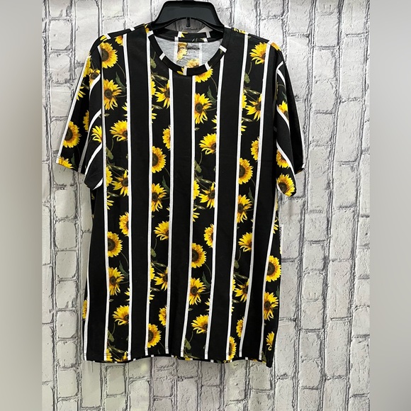 4 th Demension Size:L Mens Short Sleeve T Shirt Multi Color 60% Cotton - Picture 7 of 8